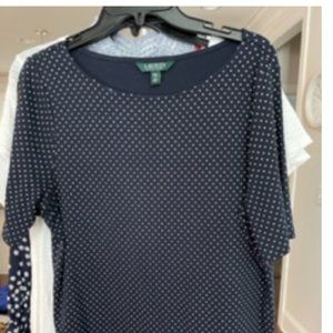 Ralph Lauren Polka Dot Top - Worn Once